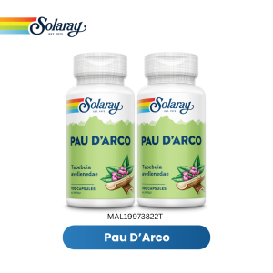 SOLARAY PAU D'ARCO 100 CAPS TWINPACK [MAL19973822T]